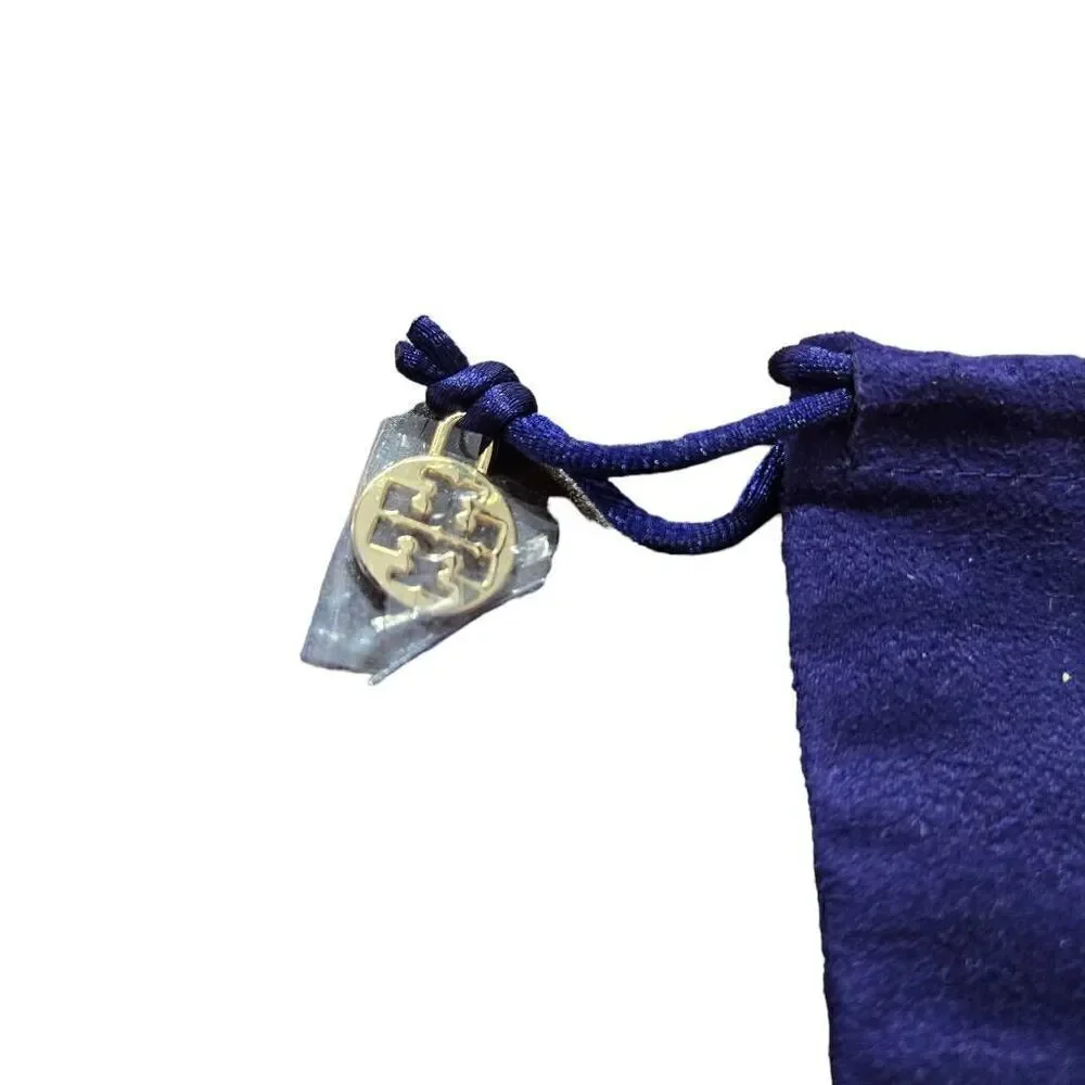 Tory Burch Blue Velvet Jewelry Pouch *No Jewelry included*